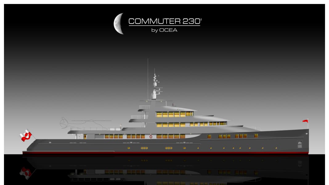 Flagship with a long range