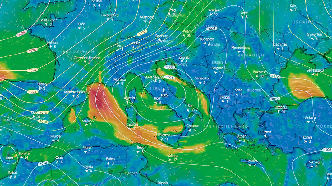 Wetter: Folge des Klimawandels? Schwere Unwetter über dem Mittemeer