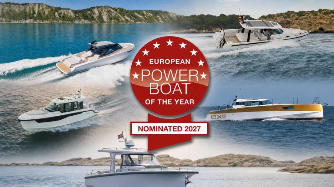 European Powerboat of the Year 2027: Die Nominierten in der Klasse 10 bis 14 Meter