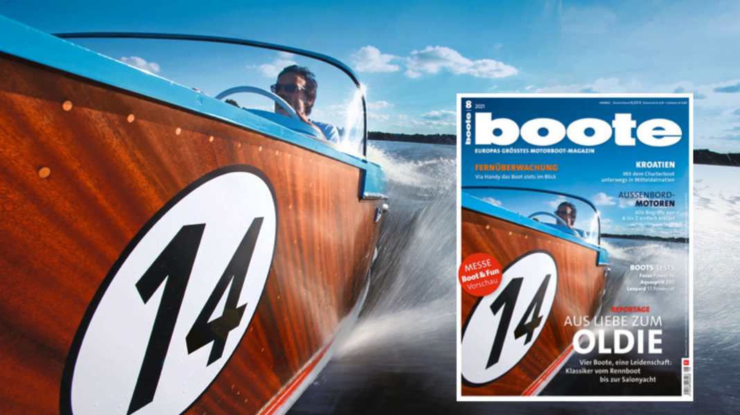 Neu am Kiosk! BOOTE 08/2021 - Die neue August-Ausgabe ist da!