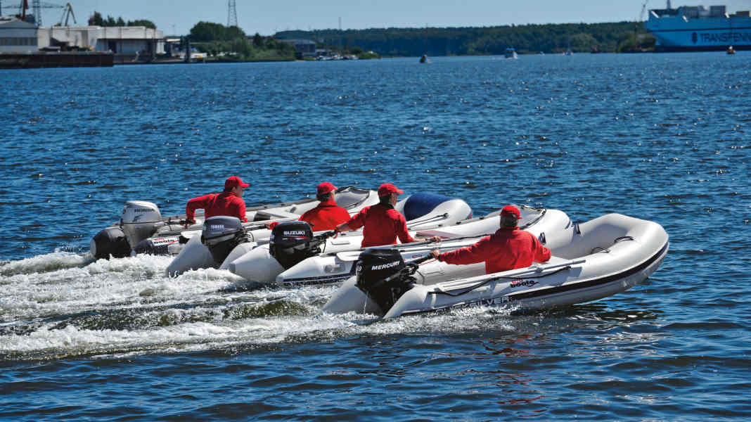 Inflatable boat quartet - Inflatable boat quartet