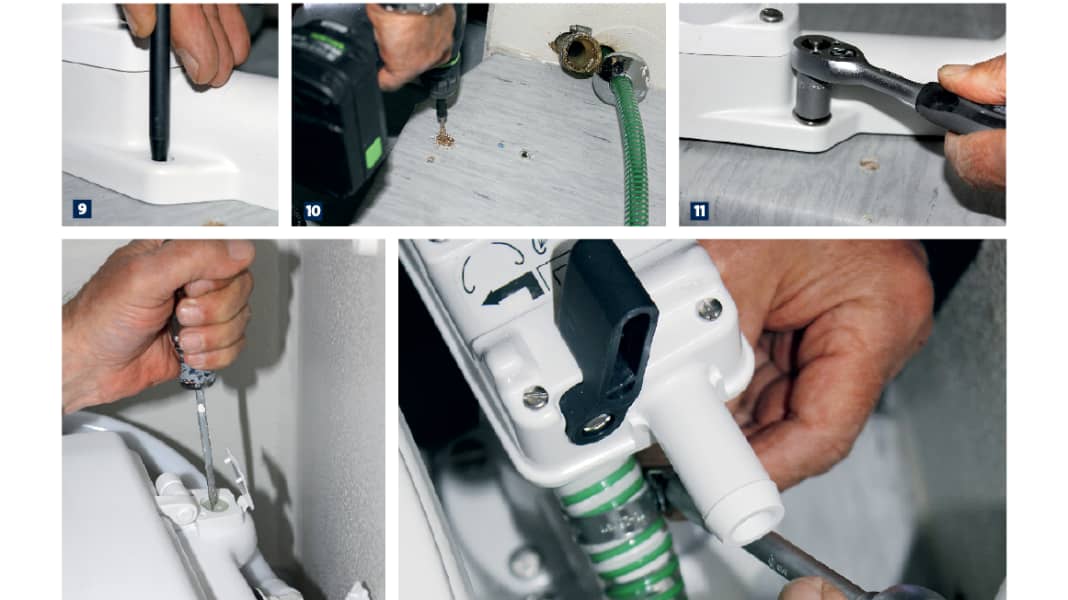 Workshop: Replacing an on-board toilet - How do I replace an on-board toilet?