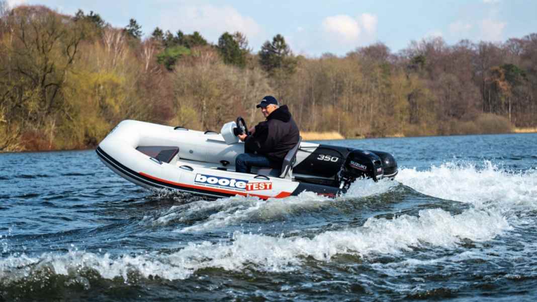 Test: Inflatable boat - Aquaspirit 350 C