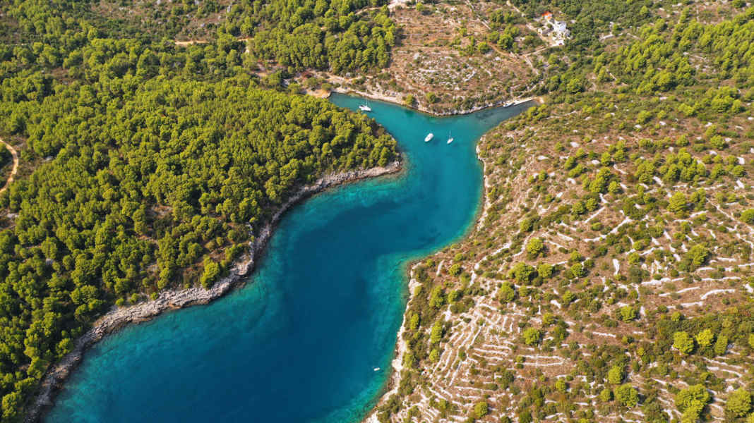 Trip: Central Dalmatia / Croatia - Seven days of solitude