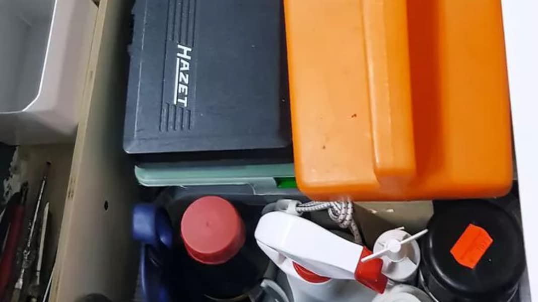 Workshop: Improving the storage space - with photo instructions