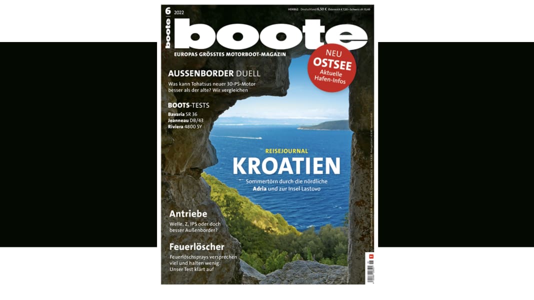 Das neue BOOTE-Magazin 06/2022 ist da!