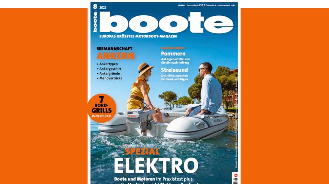 Das neue BOOTE-Magazin 08/2022 ist da!