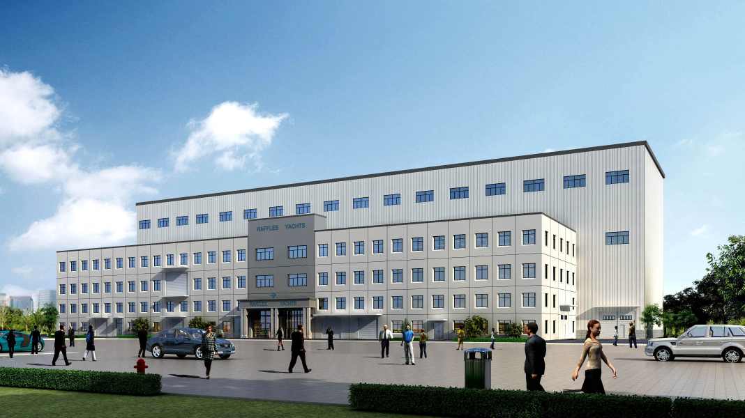New name and modern halls in China