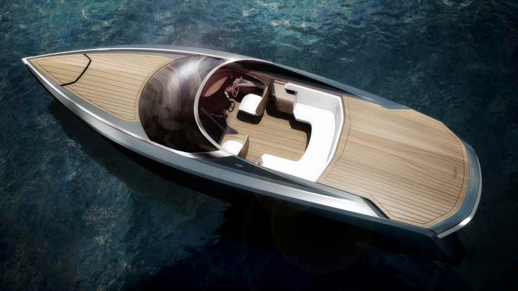 Aston Martin at sea
