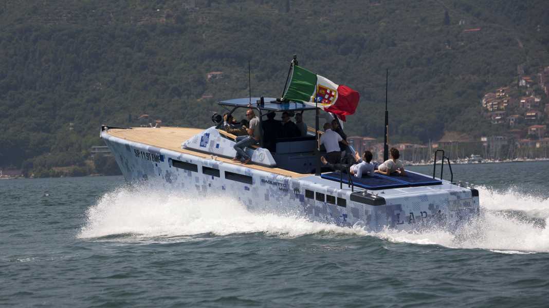 Eine Baglietto als Shuttle