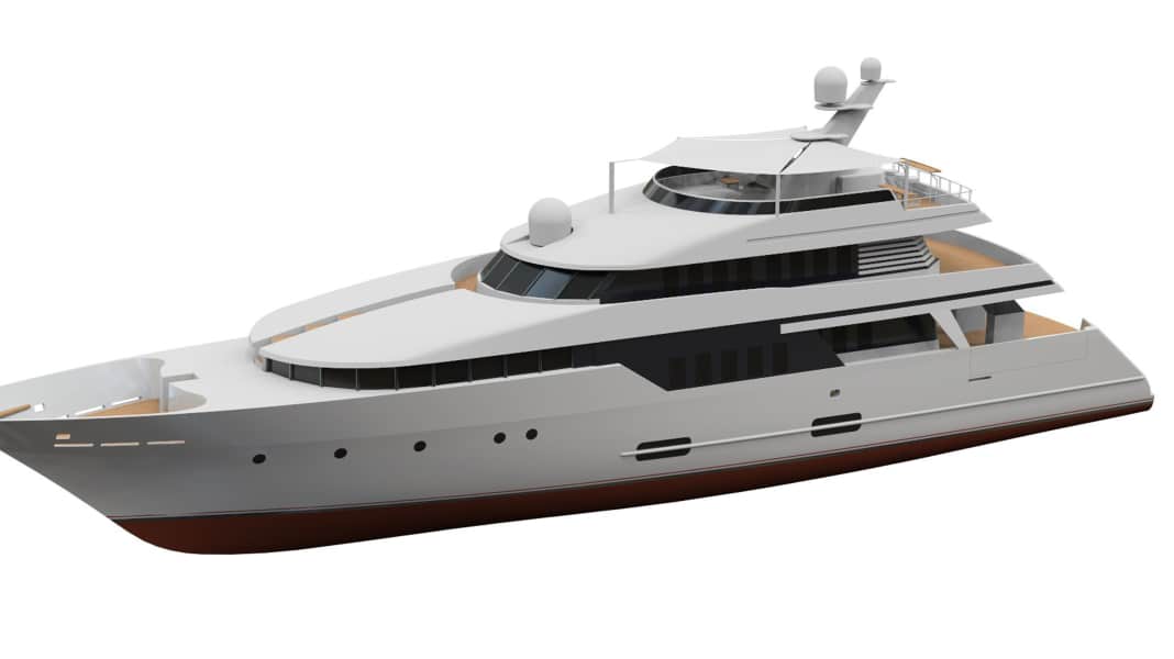 Beiderbeck Designs supervised the refit of the 40-metre Lürssen "Be Mine"