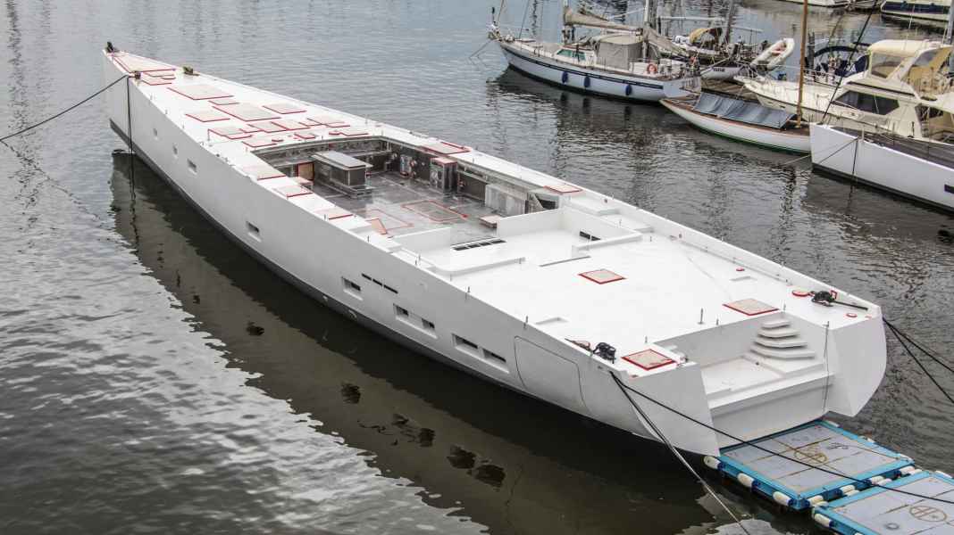 Schnelle 42 Meter von Perini