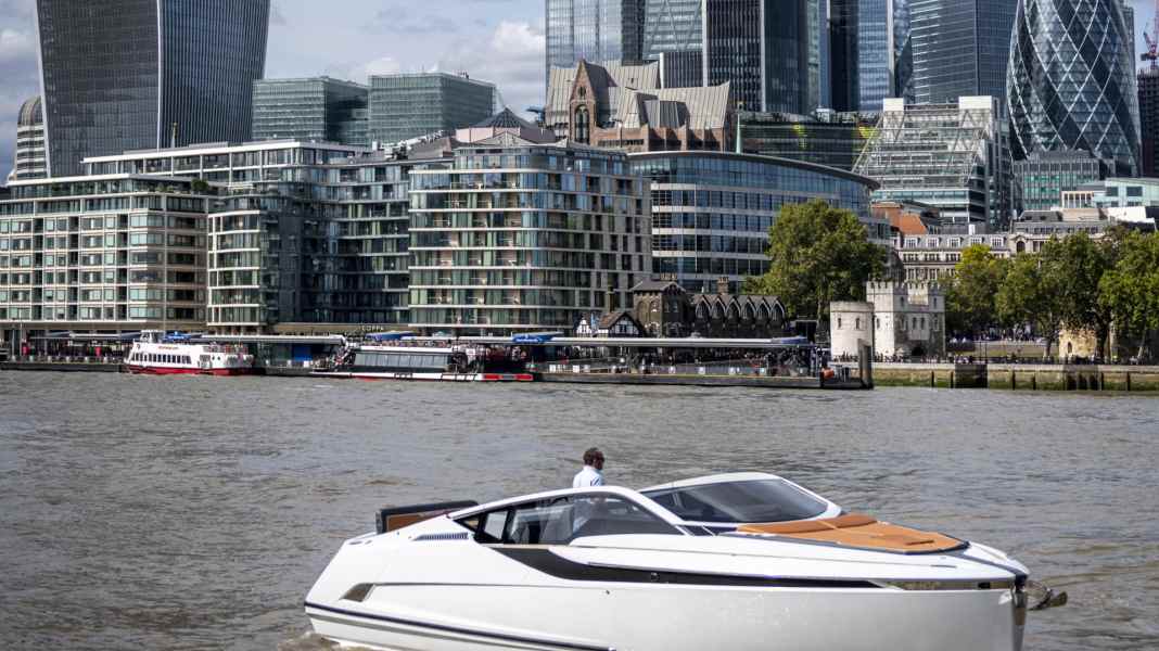 A tender from Fairline