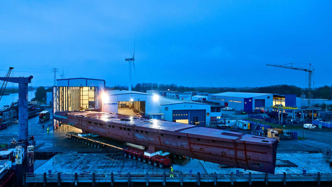 Heesen's largest steel yacht