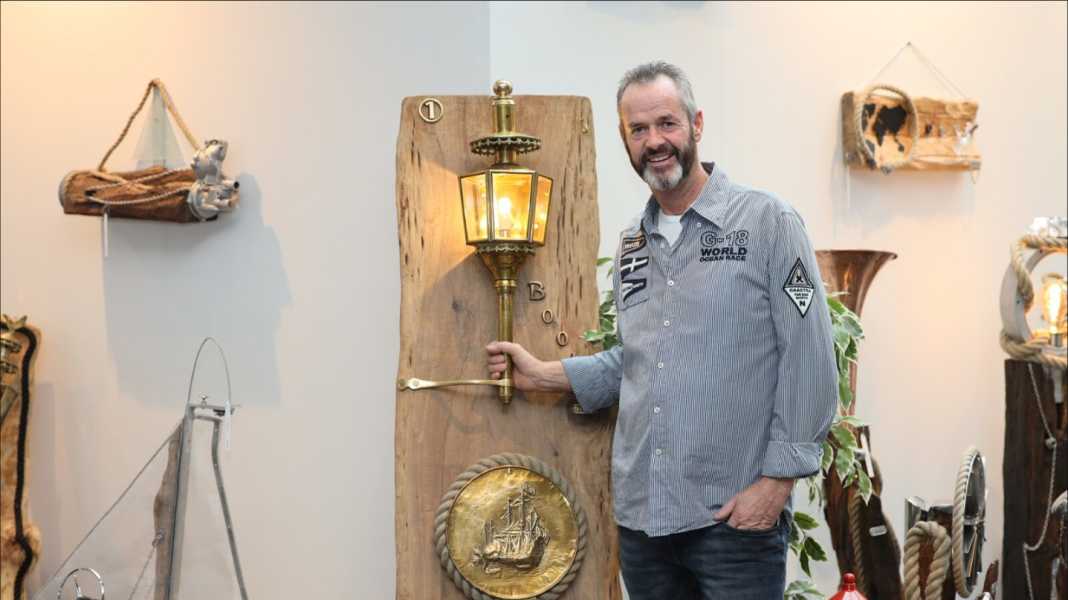 Wasser und Handwerk: Norbert Tetzlaff baut maritime Lampen