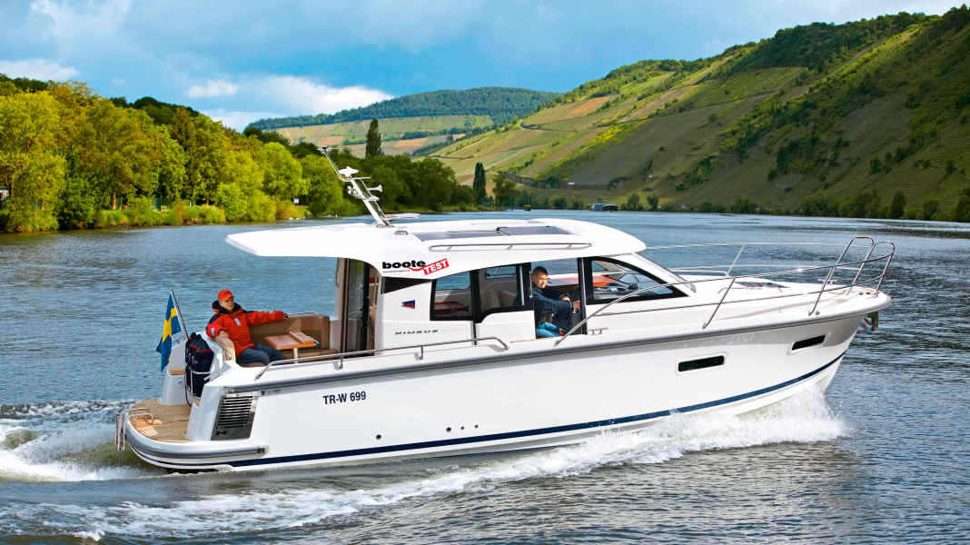 Test: Nimbus 305 Coupé - Buten und binnen