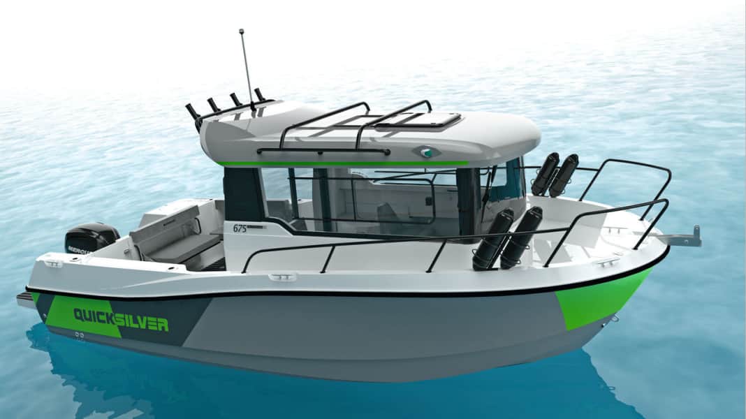 Novelty: Quicksilver 675 Pilothouse - Only the fish is missing