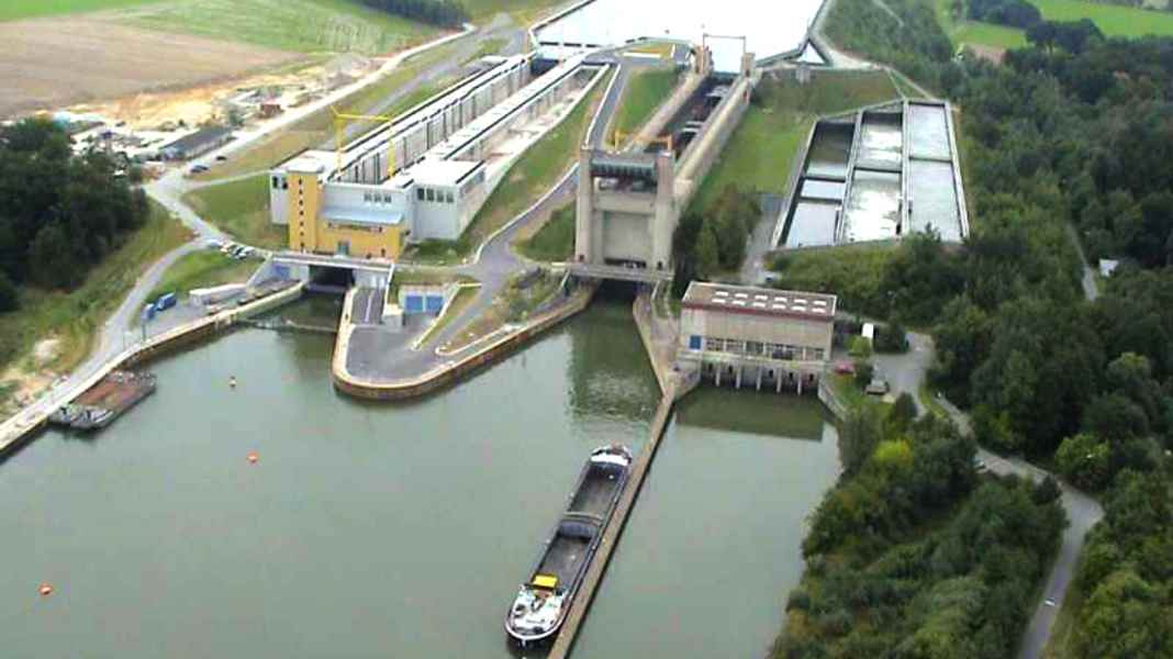Rekordzahlen auf dem Mittellandkanal