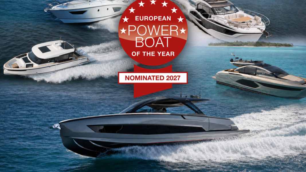 European Powerboat of the Year 2027: Nominierte Boote von 14 bis 18 Meter