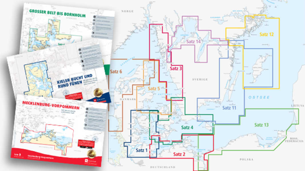 Update nautical charts: The new DK chart sets are here!