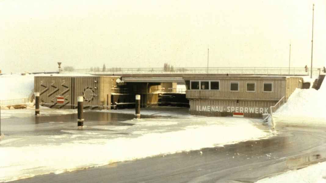 Ilmenau-Sperrwerk: Seit 50 Jahren standhaft gegen Sturmfluten