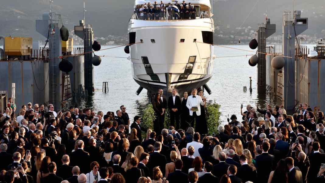 Superyacht-Launch: Sanlorenzo feiert 50Steel