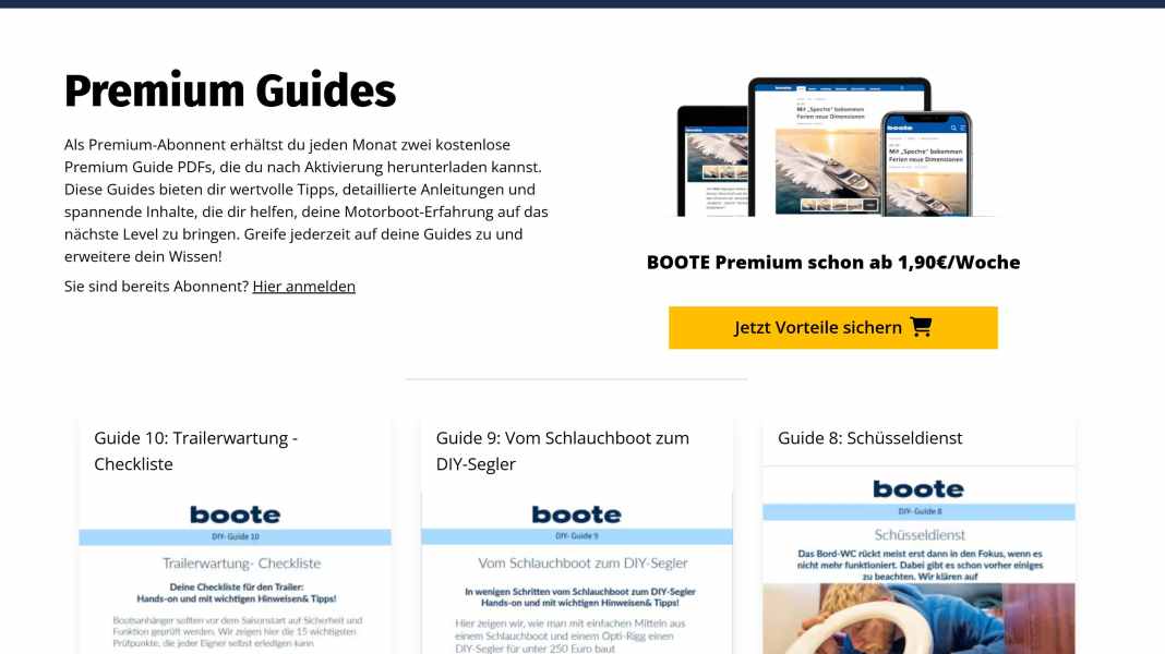 Premium subscription: BOOTE expands its digital offering
