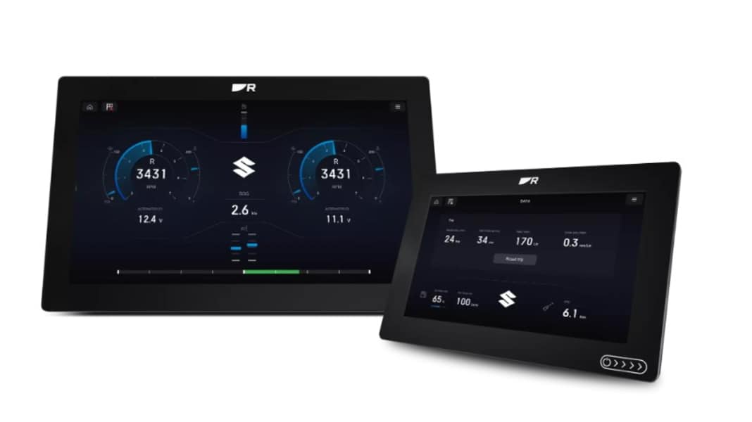 Raymarine and Suzuki: Engine integration for Axiom chartplotter