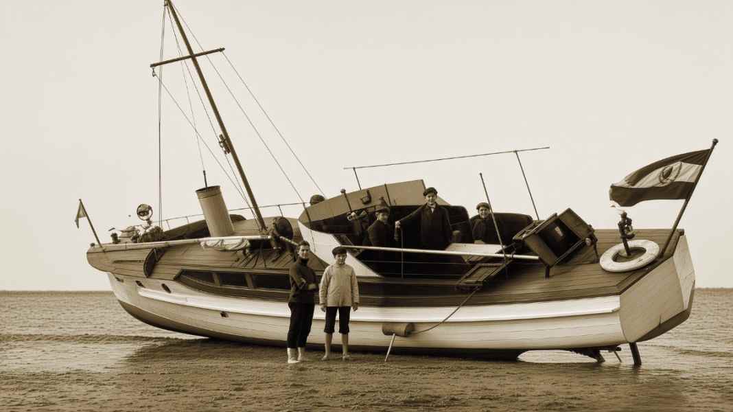 100 years ago: An adventurous summer – aboard the ‘Ingeborg 3’. From the Weser to the Elbe