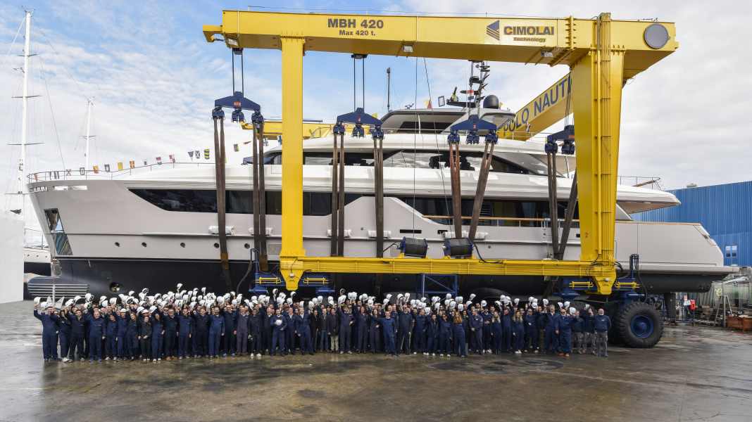 Sanlorenzo SD132: Die Allergrößte wird gewassert