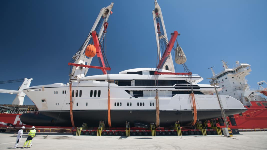 Sunrise Yachts launches 63-metre "Irimari"