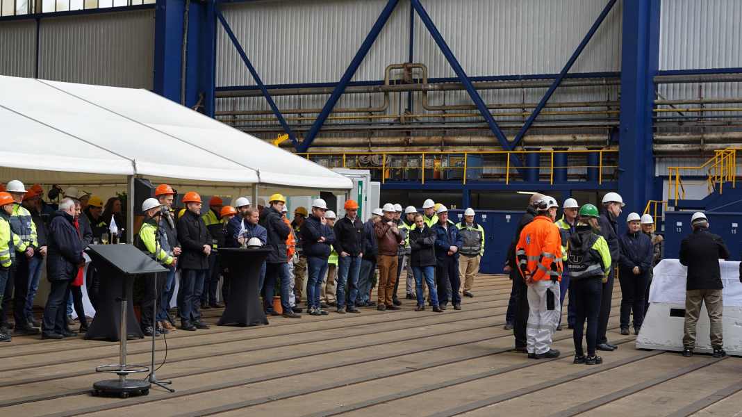 Nobiskrug celebrates keel laying