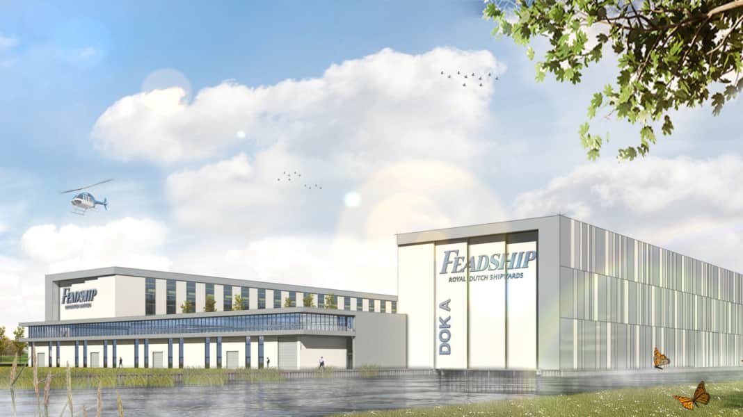 Feadship expansion in Makkum
