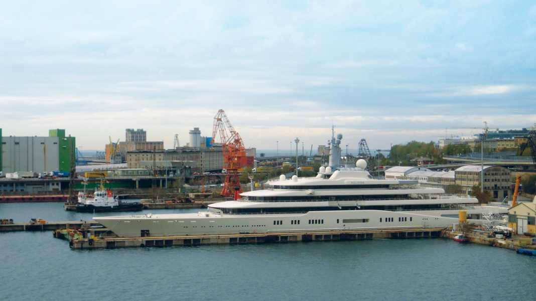 "Eclipse" leaves Fincantieri