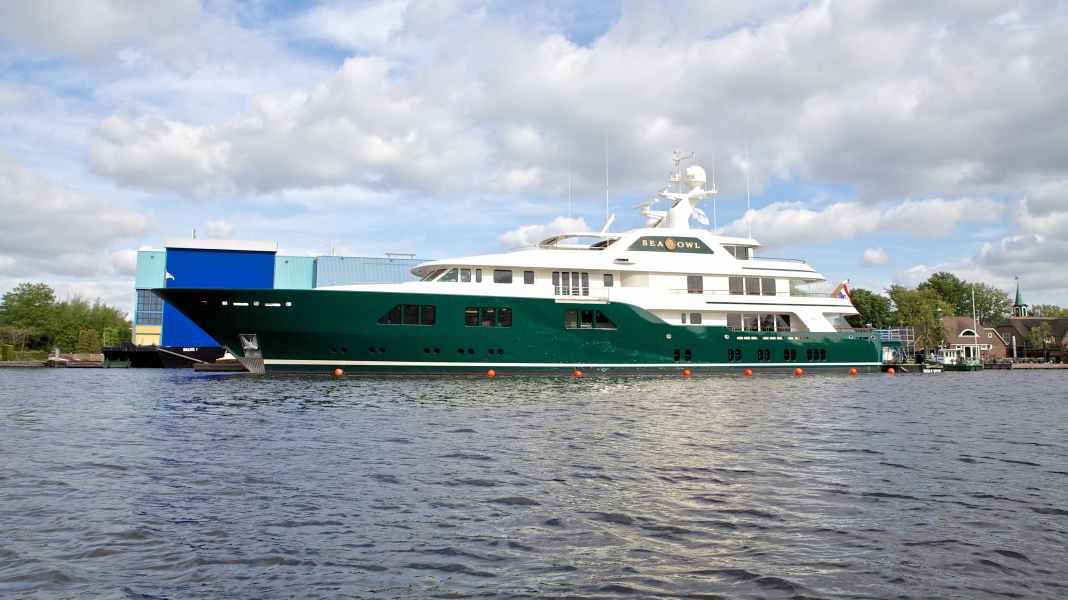 Feadship launches 62-metre "Sea Owl"