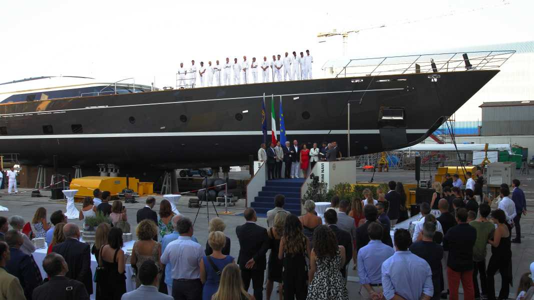 Perini Navi launches 60-metre "Seven"