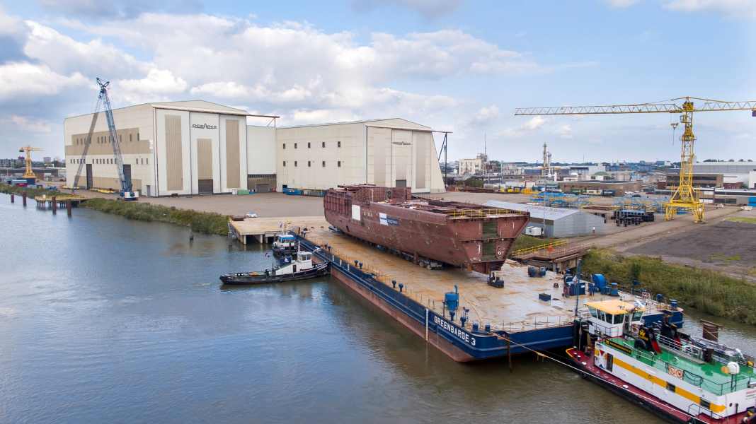 Oceanco puts new shipyard into operation