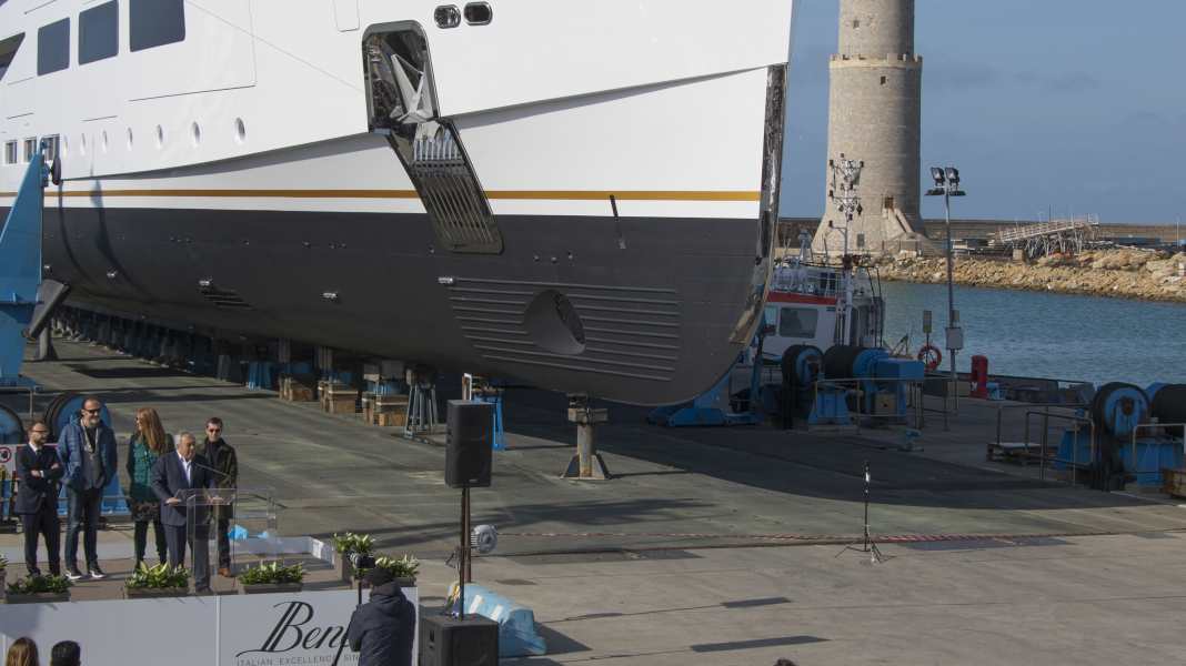 First Benetti with moving floor pool