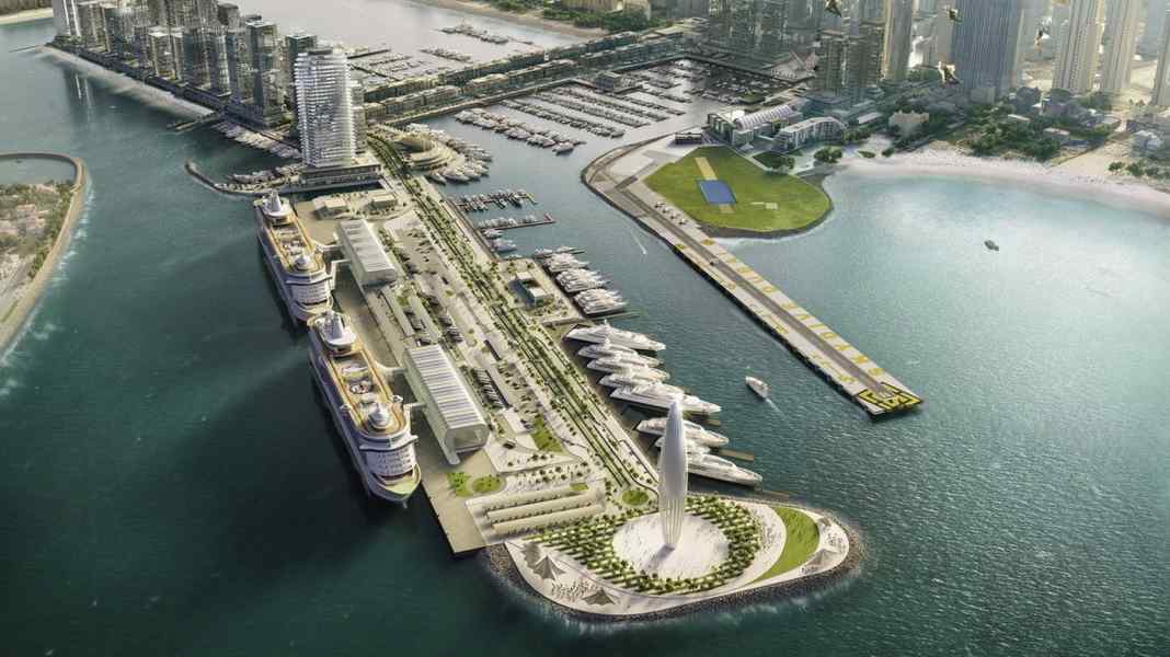 Mega marina for Dubai