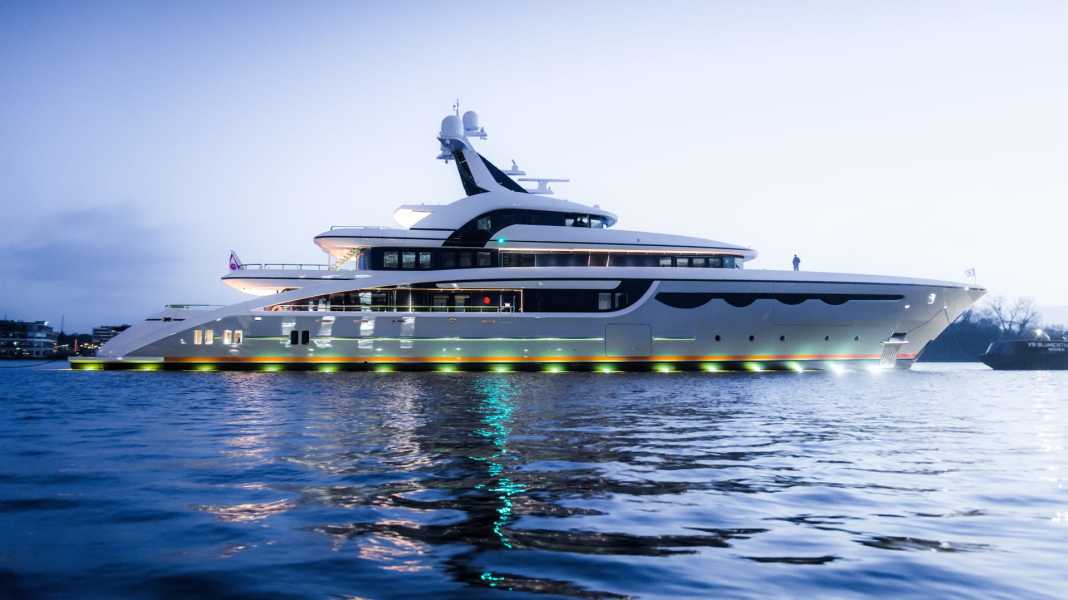 68-Meter-„Soaring" auf Probefahrten