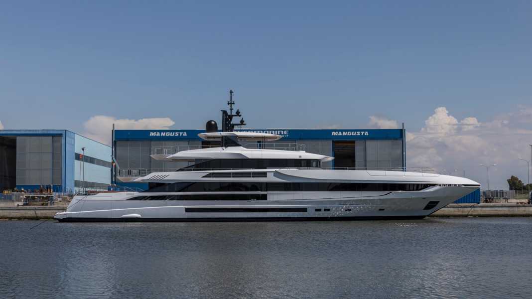 Mangusta's first 50 metre displacer