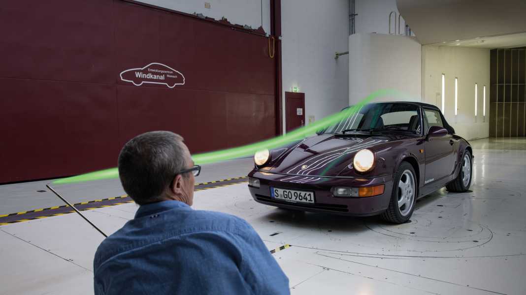 Porsche-Technik: Im Windkraftwerk