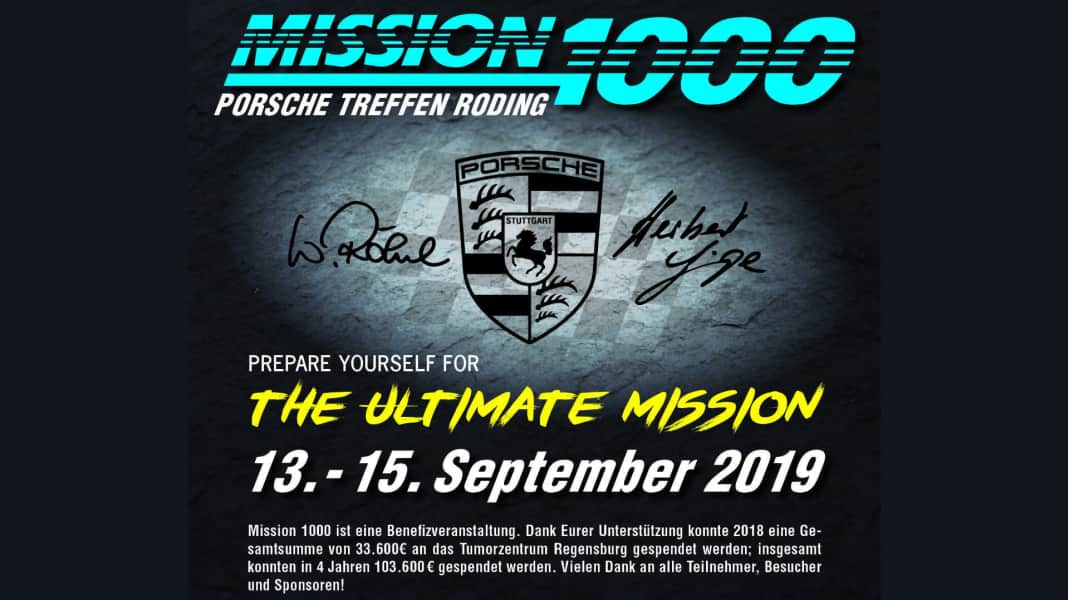 Mission 1000 Porsche: Tausend Fahrzeuge sollt ihr sein