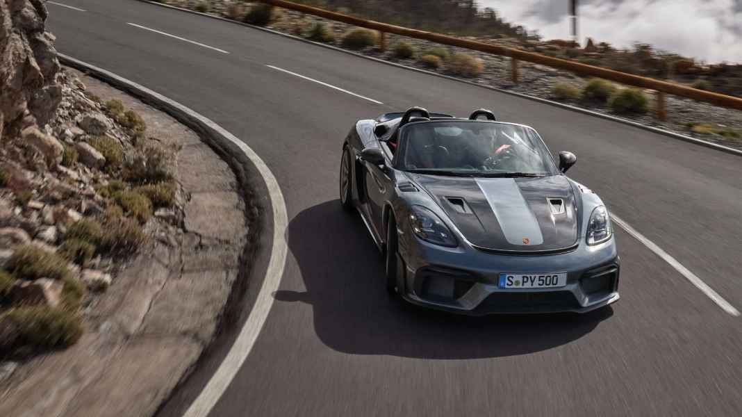 Porsche 718 Spyder RS als Krönung: 500 PS aus dem 911 GT3-Motor