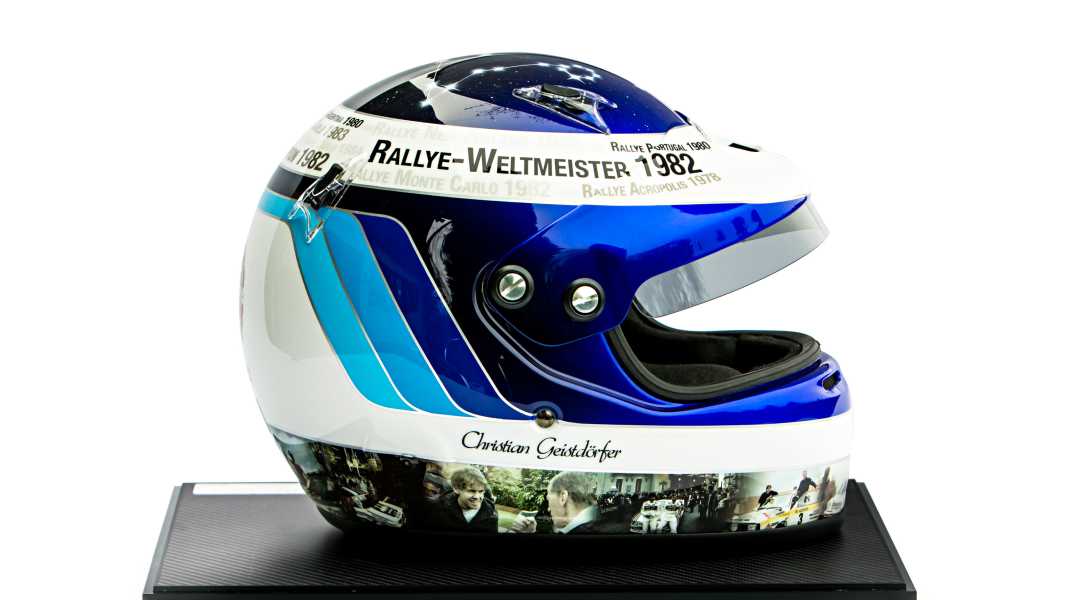 Charity zum 70. Geburtstag von Walter Röhrl: Weltmeisterhelm – Streng limitiert