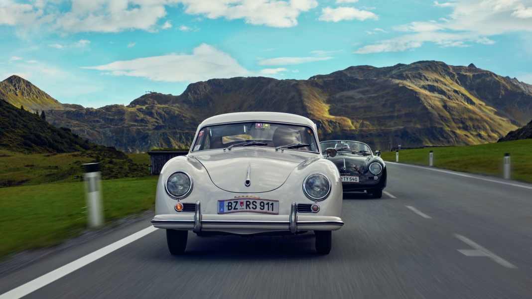 BELL & STUCK IM PORSCHE 356 - Legenden treffen Legenden