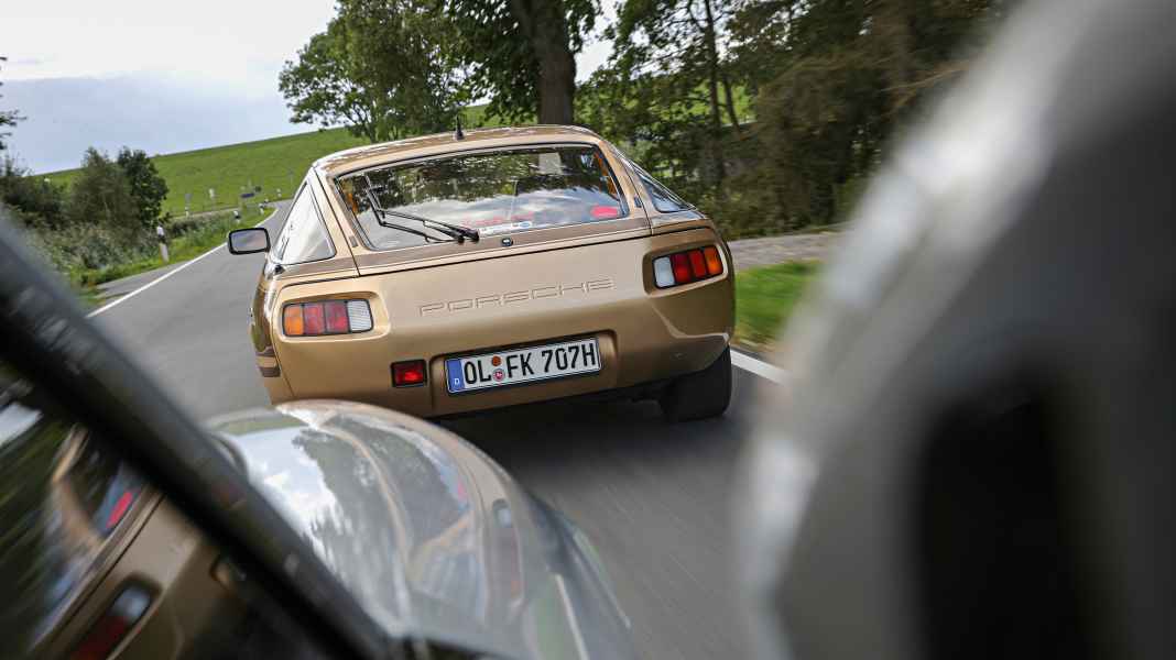40 Jahre Porsche 928 / 928 versus Panamera: Gran Turismo