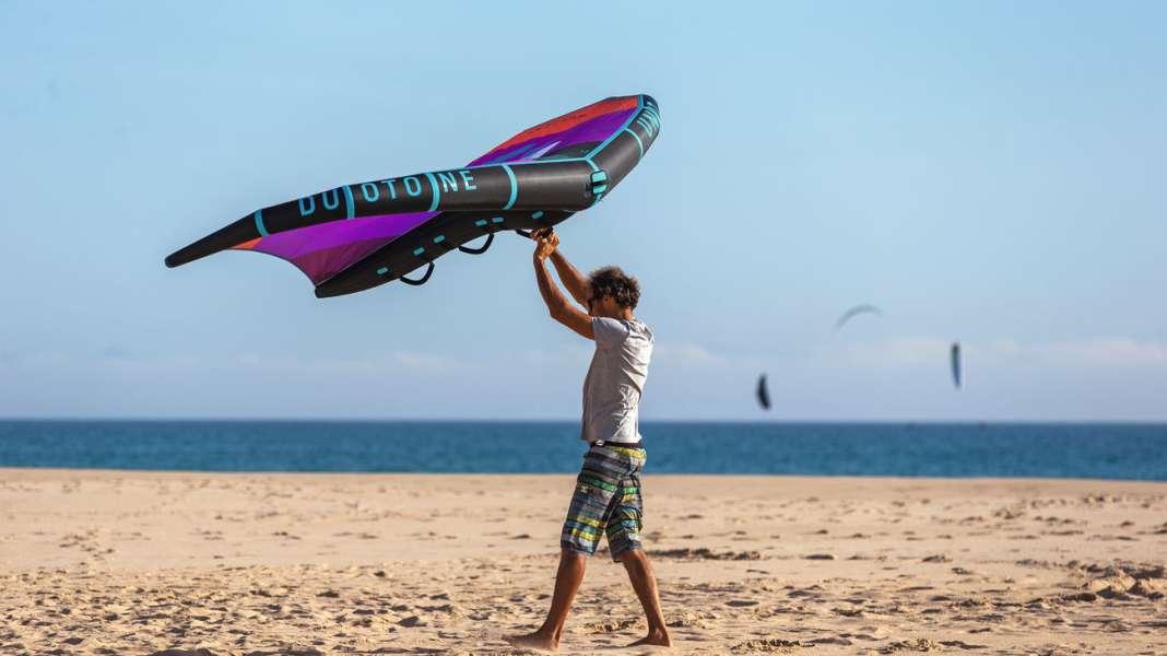 Learning to wing surf - the best preliminary exercises with the wing