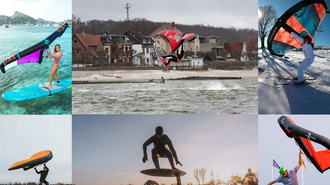Skaten, SUP & Ski - 6 neue Freizeitaktivitäten mit dem Wing!