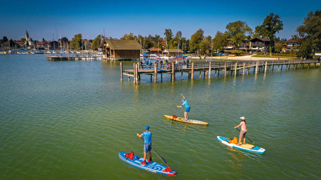 Deutschland: SUP-Tour auf der Alz